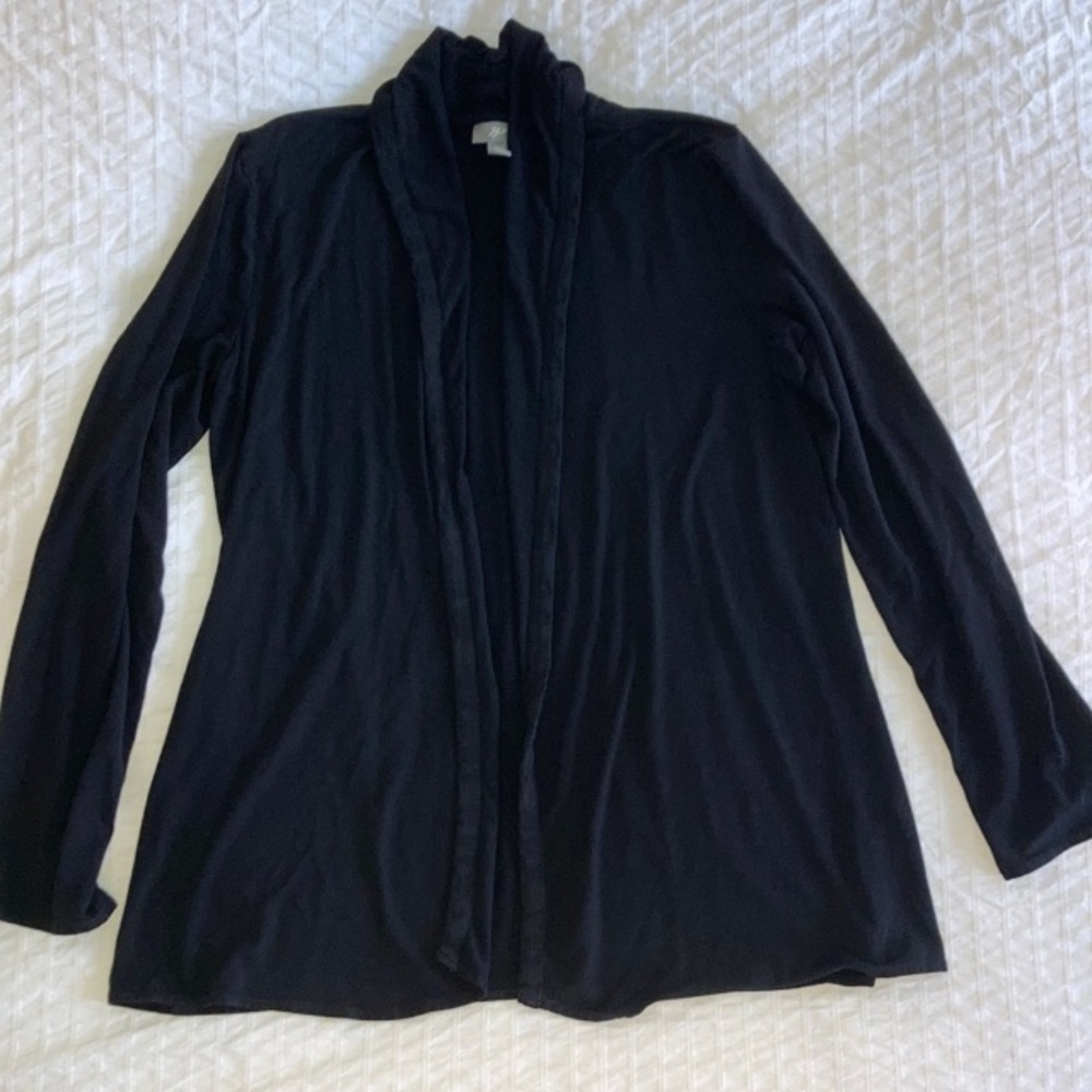 J Jill Cardigan Black
